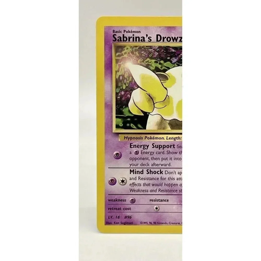Sabrina's Drowzee 95/132 Pokemon Card Gym‎ Challenge Non Holo Vintage 2000 NM
